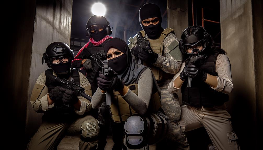masked special forces heroes